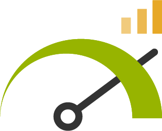 速度が早く安定した通信を表すアイコン